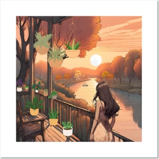 Beautiful sunset Posters and Art